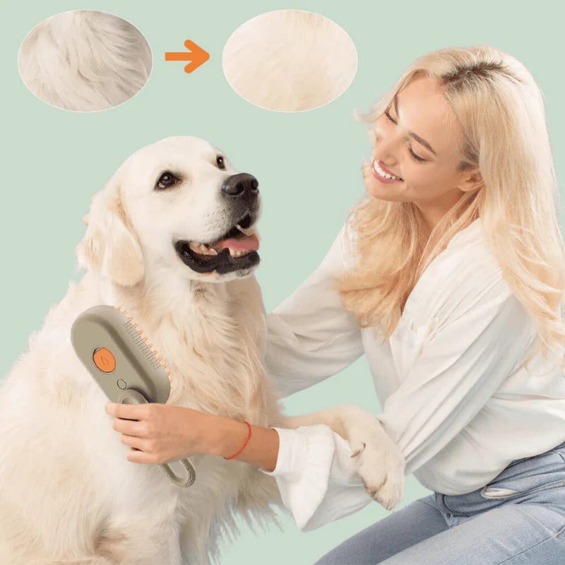 Cepillo de Vapor Para Mascotas PeloZen